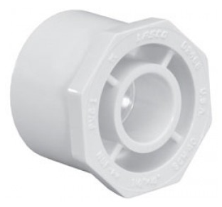 Lasco 4"x3" SCH40 Reducer Bushing SP x Slip - 437422 - The Pool Supply Warehouse