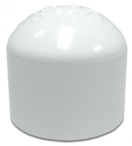 Lasco 4" SCH40 Cap Slip - 447040 - The Pool Supply Warehouse