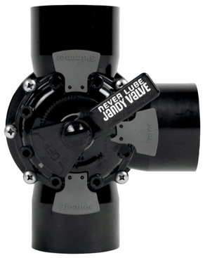 Jandy Pro Series Positive Seal Neverlube Large 3-Port Diverter Valve - 4719