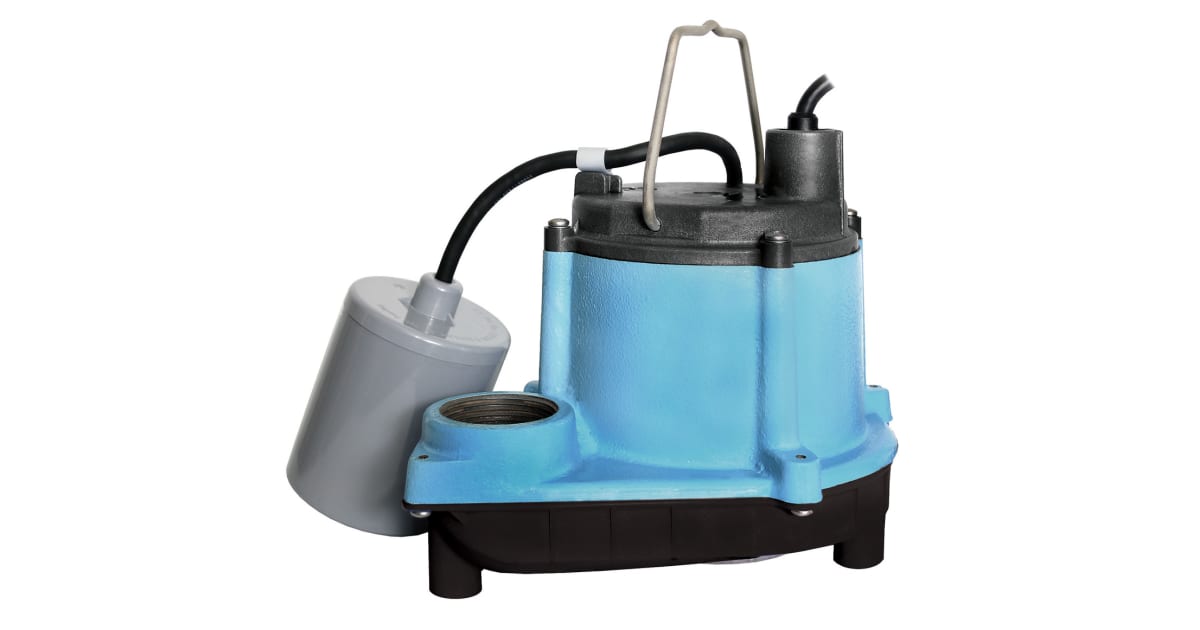Little Giant Submersible Sump Pump - 10 Ft. Cord - 506271 - The Pool Supply Warehouse