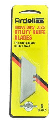 Ardell Replacement Heavy Duty Utility Knife Blades, 5 Pack - 510577