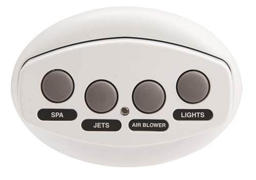 Pentair 4-Funtion IS4 SPA Side Remote - 521885 - Control System - PENTAIR WATER POOL AND SPA INC - The Pool Supply Warehouse