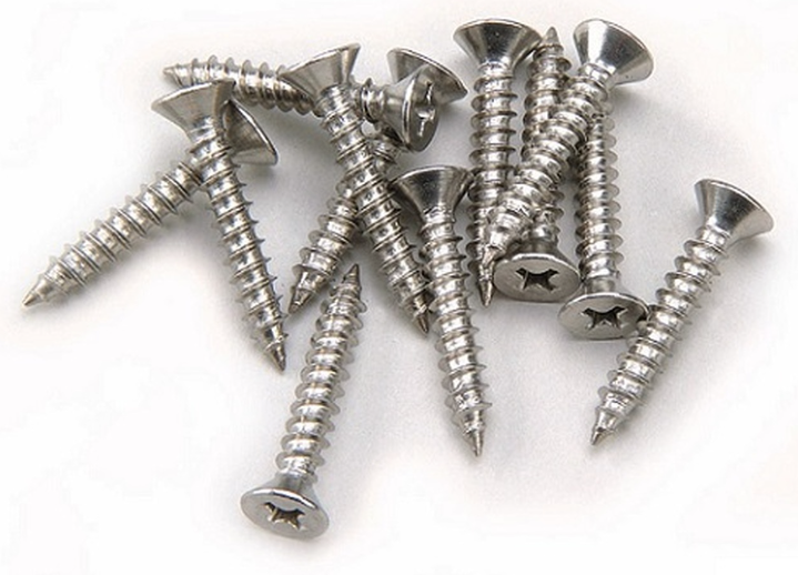 NDS #4 x 5/8" Flat Head Stainless Steel Screw For Mini Channel™ Drains - 529