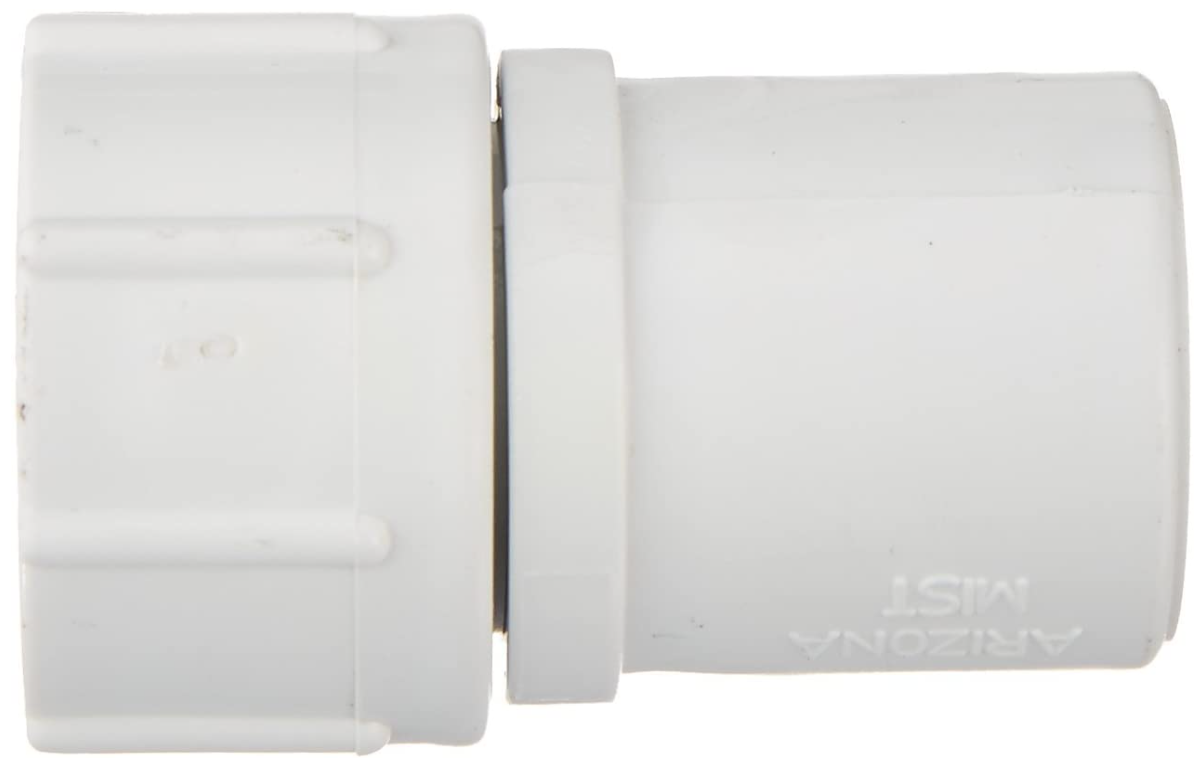 Orbit® 1/2" Slip x 3/4" FHT PVC Hose to Pipe Fitting, White - 53368