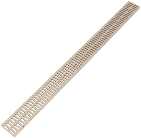 NDS 3' Channel Grate For Mini Channel™ Drains, Sand - 544