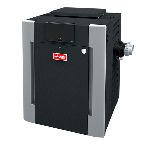Raypak PR266AEN 266K BTU Electonic Natural Gas Swimming Pool Heater | 009217-The Pool Supply Warehouse