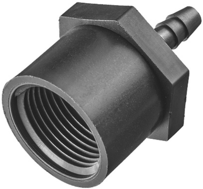 CMP Hose Barb, Black - 7-1434-01