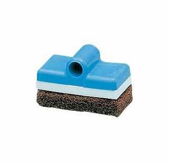 A&B Brown Tile Replacement Scrubber Pad - 7001