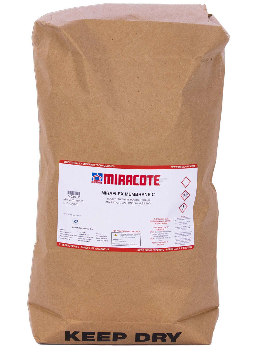 Crossfield Products Miracote MiraFlex Membrane C Powder 43 LB - 7038