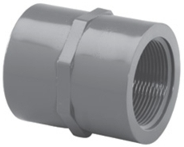Lasco 1-1/2" SCH80 Female Adapter Slip x FPT - 835015 - The Pool Supply Warehouse