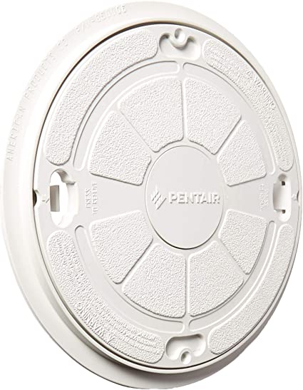 Pentair Lock Down Style Complete Lid/Ring Seat For Admiral S20 Wedge Skimmers - 85000400 - The Pool Supply Warehouse