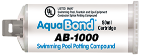 AquaBond Pool & Spa Potting Compound Cartridge - AB1000