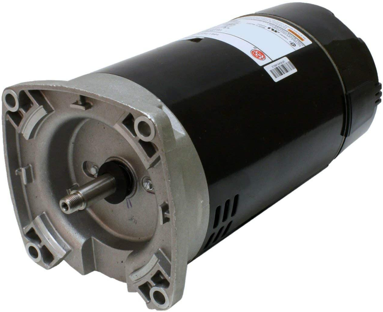 Nidec 1-1/2 HP Full Rated Square Flange Pool & Spa Motor - ASB842