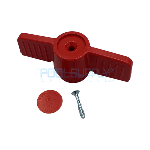 Ball Valve Replacement Handle 2" - HMIP200 HANDLE - The Pool Supply Warehouse