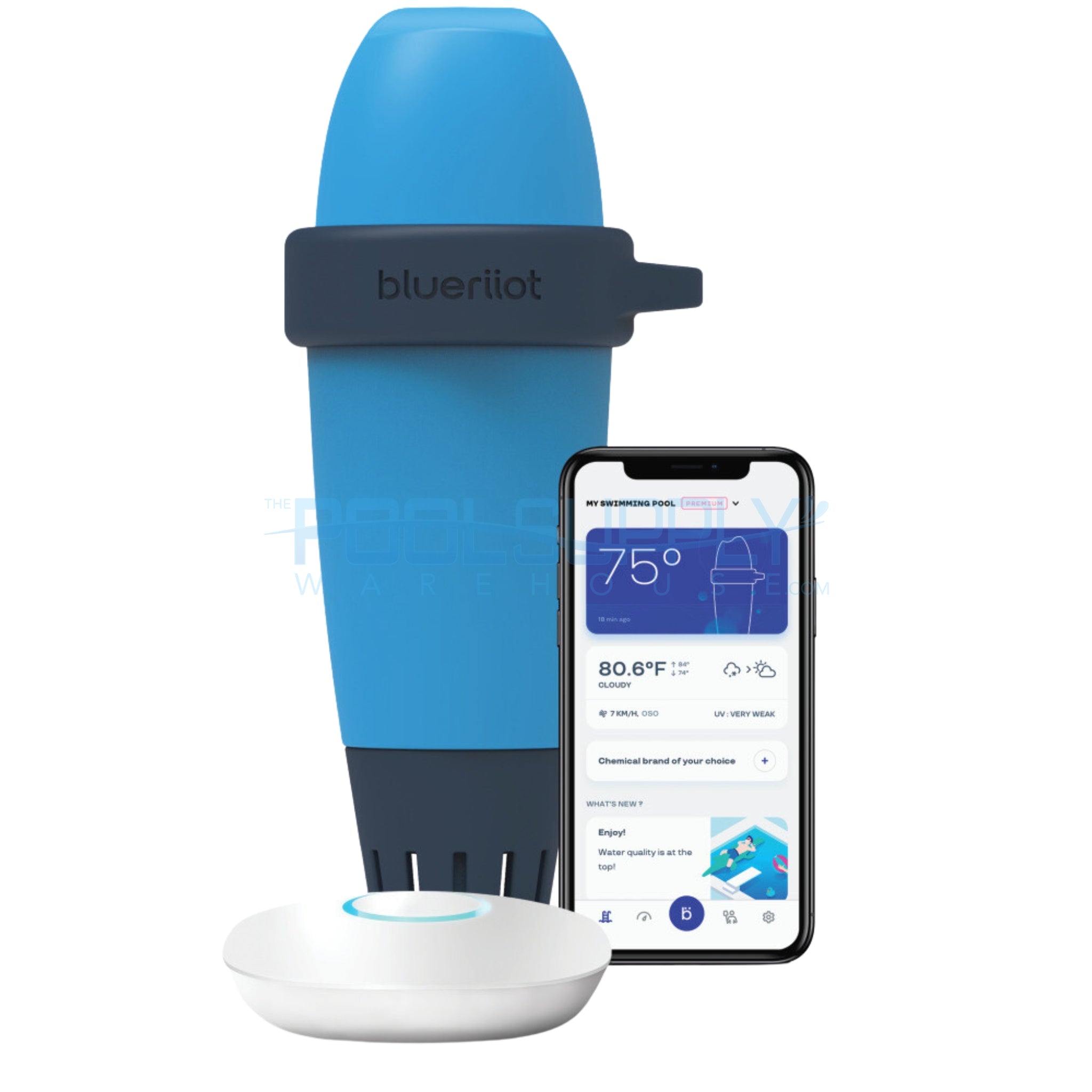 Blueriiot Pure Water Analyzer - BLRIIOTPLUS - The Pool Supply Warehouse