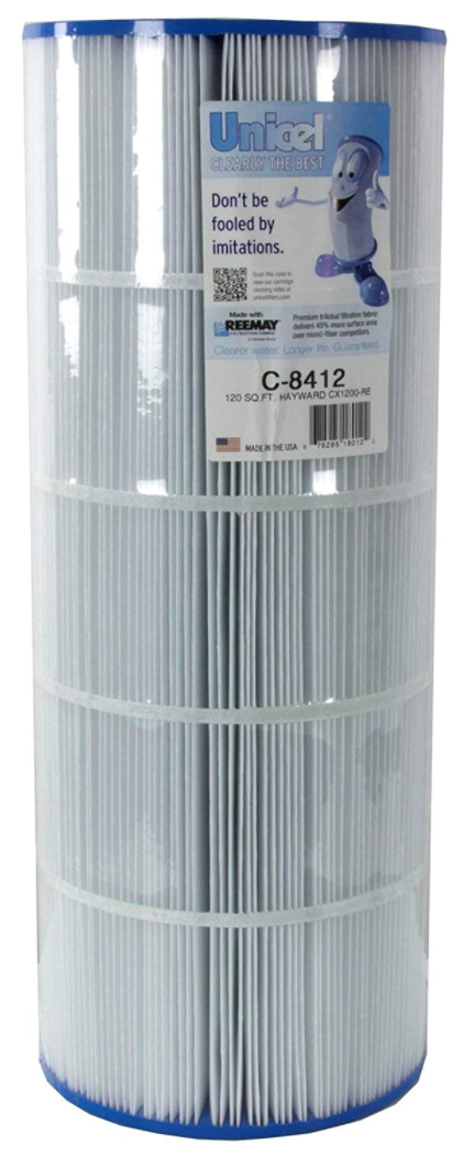 Unicel Filters 120 Sq-Ft Replacement Filter Cartridge - C-8412