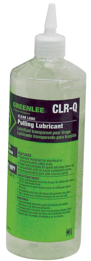 Greenlee 1 Qt. Bottle Clear Wire Pulling Lubricant - CLR-Q