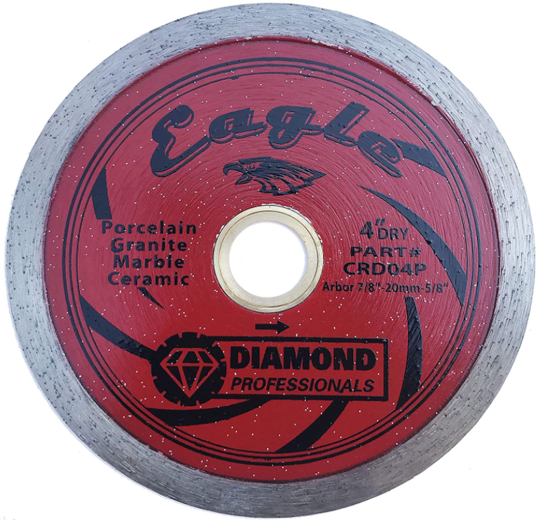 Diamond Professionals 4" Wet/Dry Tile Blade - CRD04P