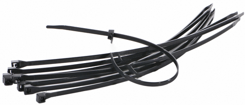 Consolidated Manufacturing 12" Black Cable Ties - CTIE-12B