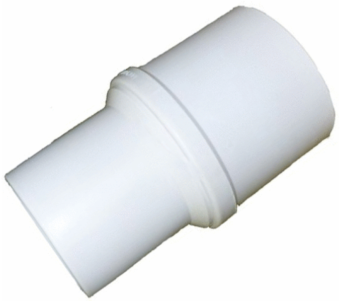 POOLSTYLE 1-1/2" White Swivel Screw On Vacuum Hose Cuff - CUPA00138PCO