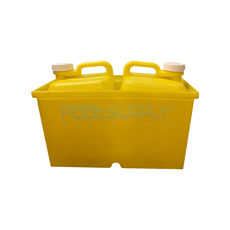 Chlorine Caddy Trunk Box Holds 2 Jerry Jugs - 21000 - The Pool Supply Warehouse