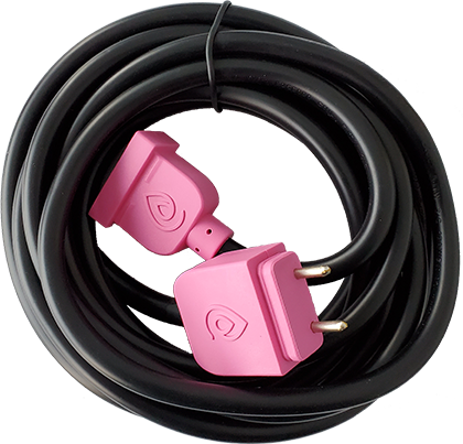 ClearBlue 10ft Cell Extension Cord - CAB-EXT-PINK