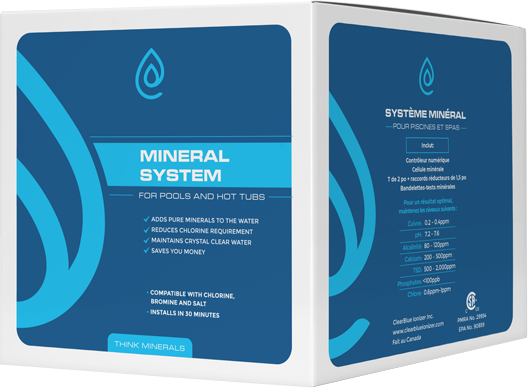 ClearBlue 2,500 Gallon Spa Mineral System – CBI-350P-SA
