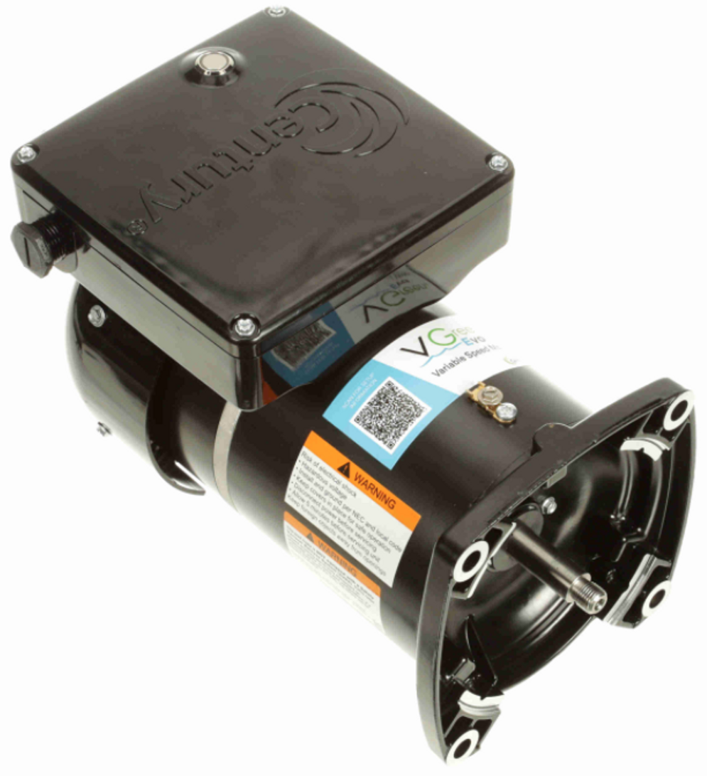 Regal - Century VGreen Evo 2.25 THP Square Flange Variable Speed Motor - EVQ225