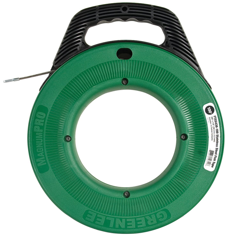 Greenlee 200' Stainless Steel Fish Tape - FTSS438-200