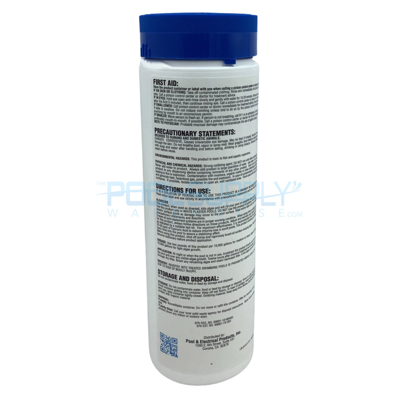 First Choice Black Out Trichlor Granules 2 Lb - The Pool Supply Warehouse