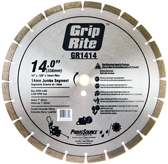 Grip-Rite 14" General Purpose 14mm Jumbo Segment Blade - GR1414