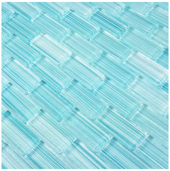 Artistry in Mosaics 1 Sq-Ft. Watercolors Seafoam Tile - GW82348T10