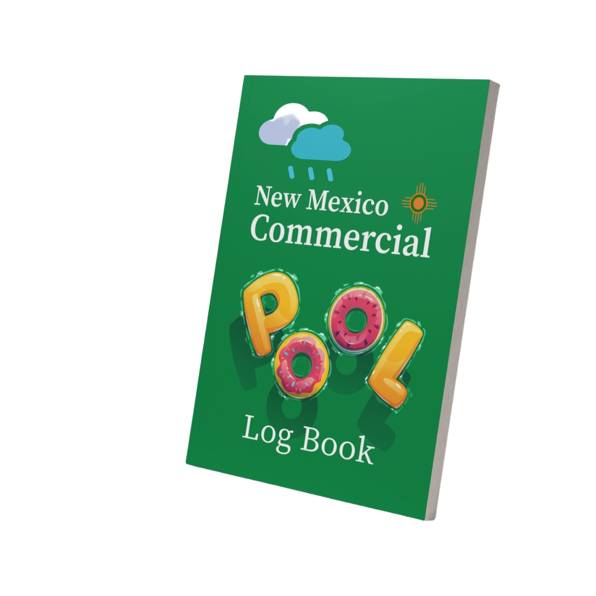 New Mexico Commercial Pool Log Book - Paperback