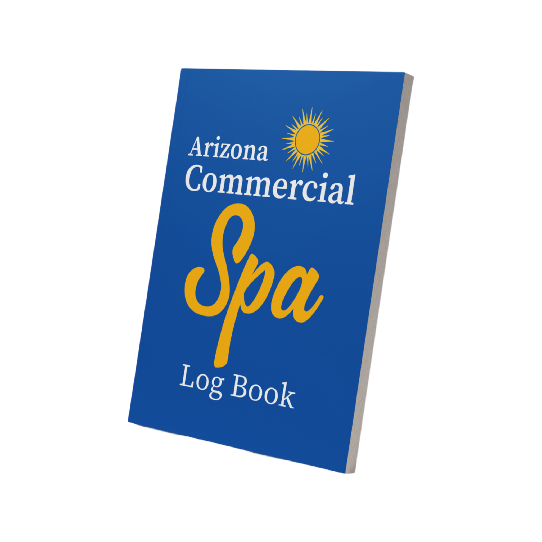 Arizona Commercial Spa Log Book - Paperback