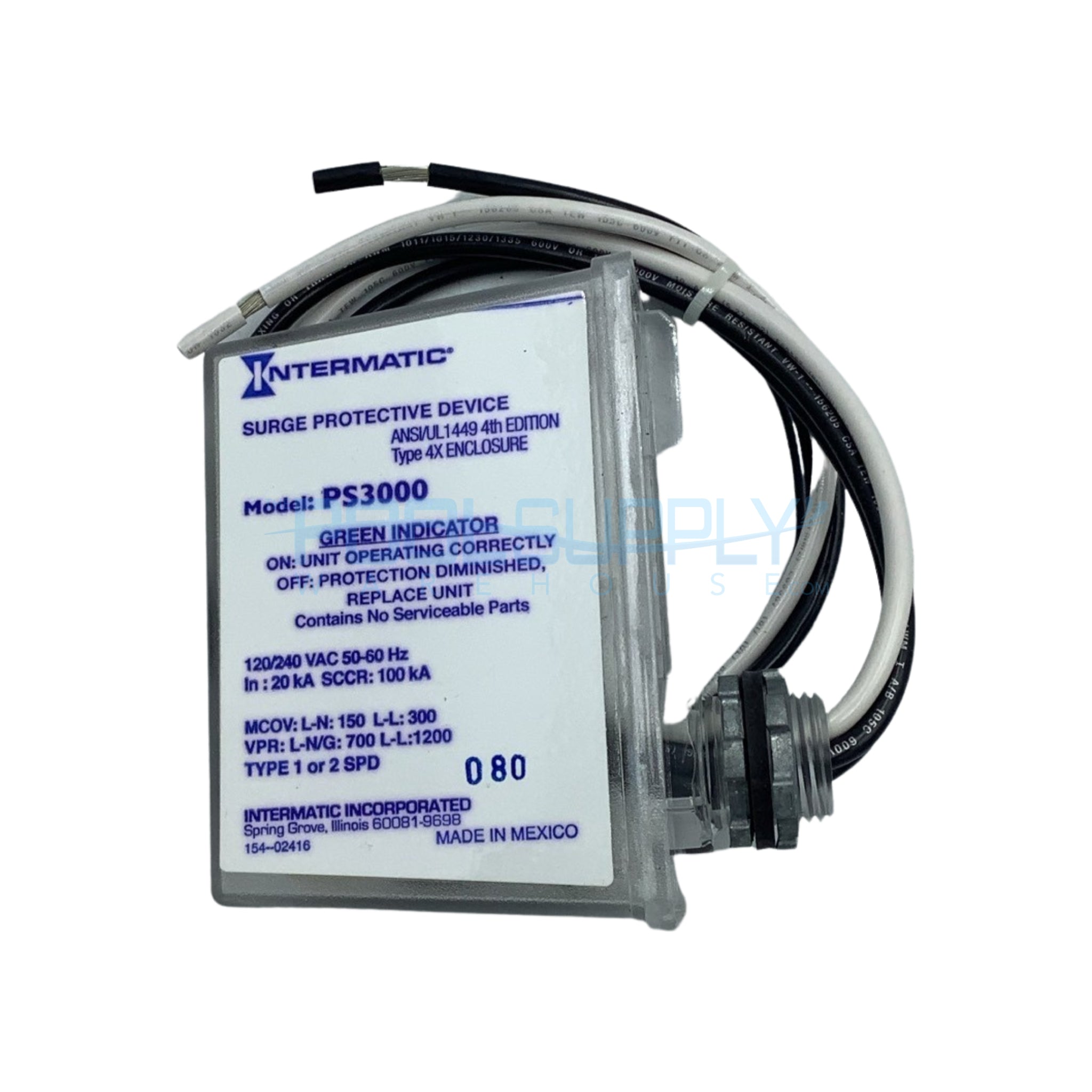 Intermatic Surge Protector - PS3000 - The Pool Supply Warehouse