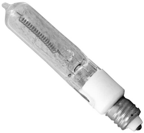 Super-Pro 3-1/16" Long 250W, 120V, Mini-Can Base, Halogen Quartz Bulb - JD250MC/120