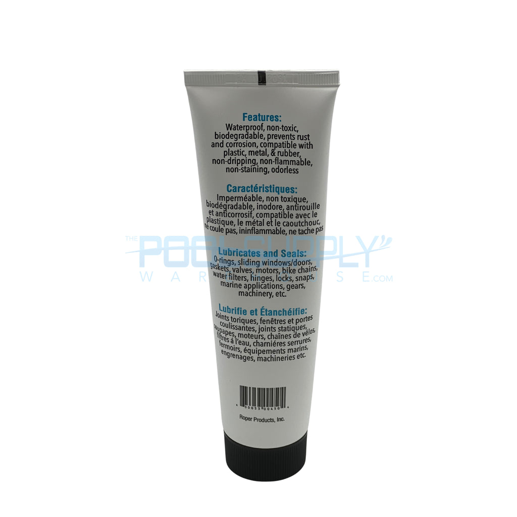Food Grade Silicone Grease LubeTube 4oz Pool O-Ring Lubricant - Waterproof, Synthetic, Made In USA For Seals, Valves & Salt Cells Food Grade Silicone Grease LubeTube 4oz Pool O-Ring Lubricant - Waterproof, Synthetic, Made In USA For Seals, Valves & Salt Cells