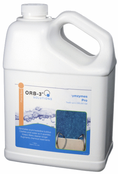 Great Lakes 1 Gallon Jug Orb-3® Pool Enzymes Pro - M411-000-4X1G
