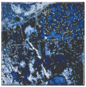 National Pool Tile 6"x6" Light Blue Volcano Tile - MASSV614