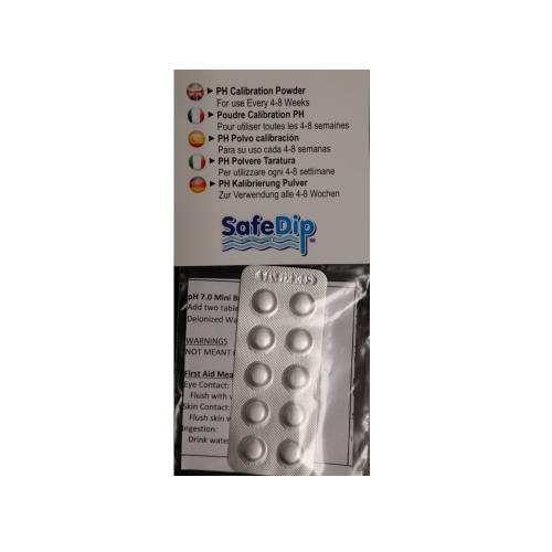 Solaxx pH Buffer Tab For SafeDip Digital Chemistry Reader 1 Strip of T