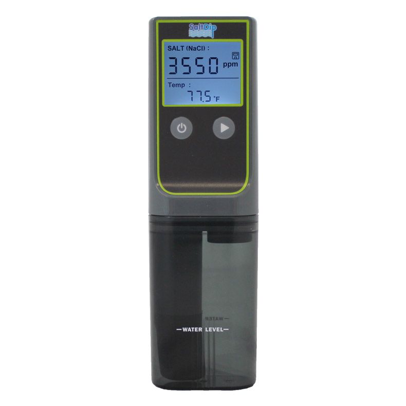 Solaxx SaltDip Digital Salt Reader with 2 AAA Batteries 2 Inch - MET30A - The Pool Supply Warehouse