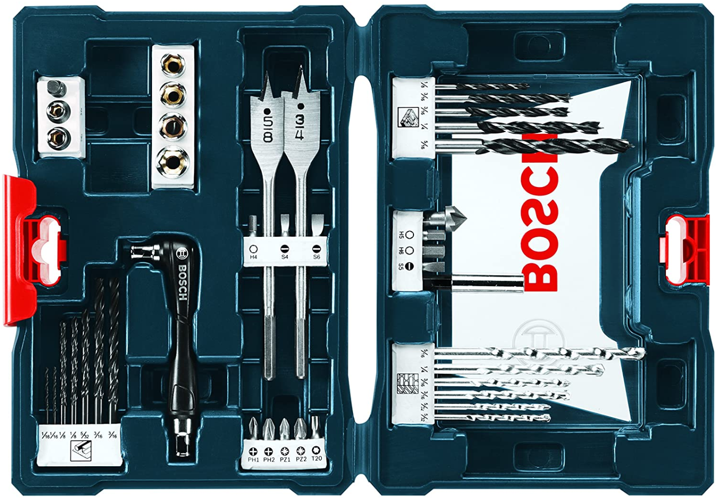 Bosch 41 Piece Drill Bit & Driver Set - MS4041