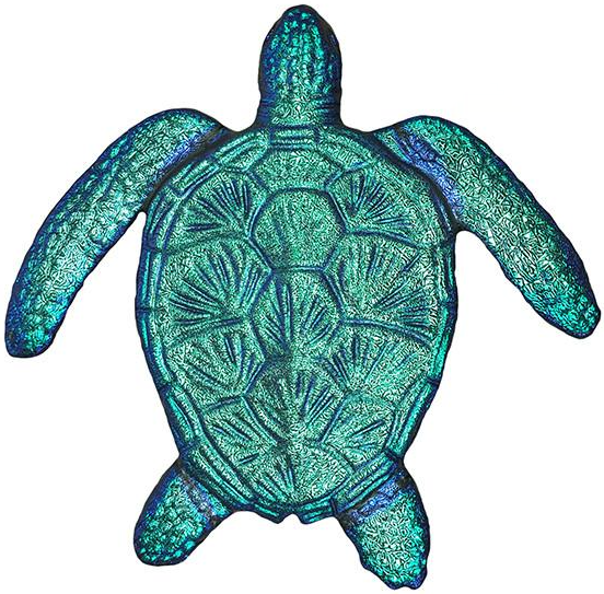 Artistry in Mosaics 6" Caribbean Loggerhead Turtle Design - MTLOCARB
