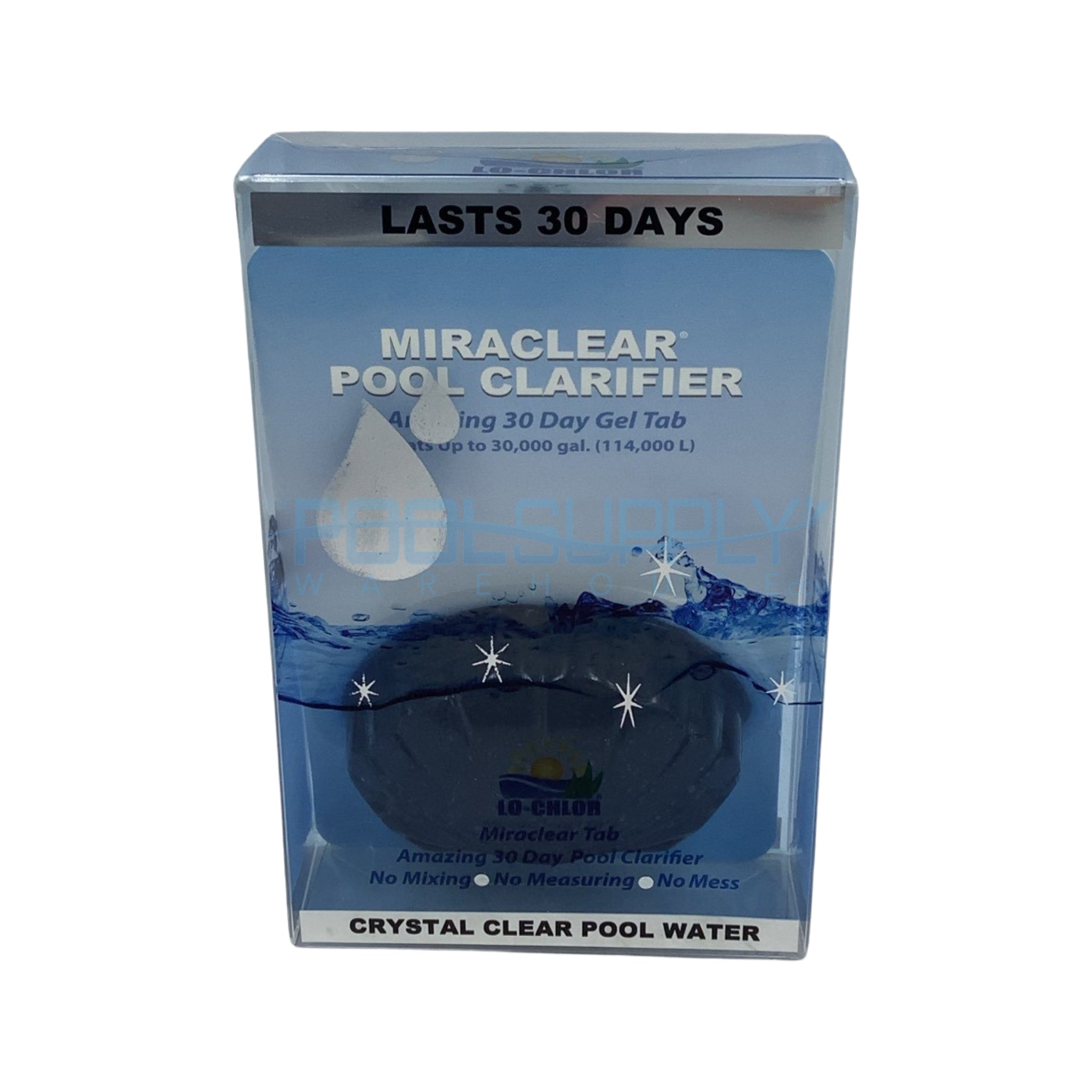 Miraclear Pool Clarifier Tab - 2.8 oz. - LO-3030 - The Pool Supply Warehouse