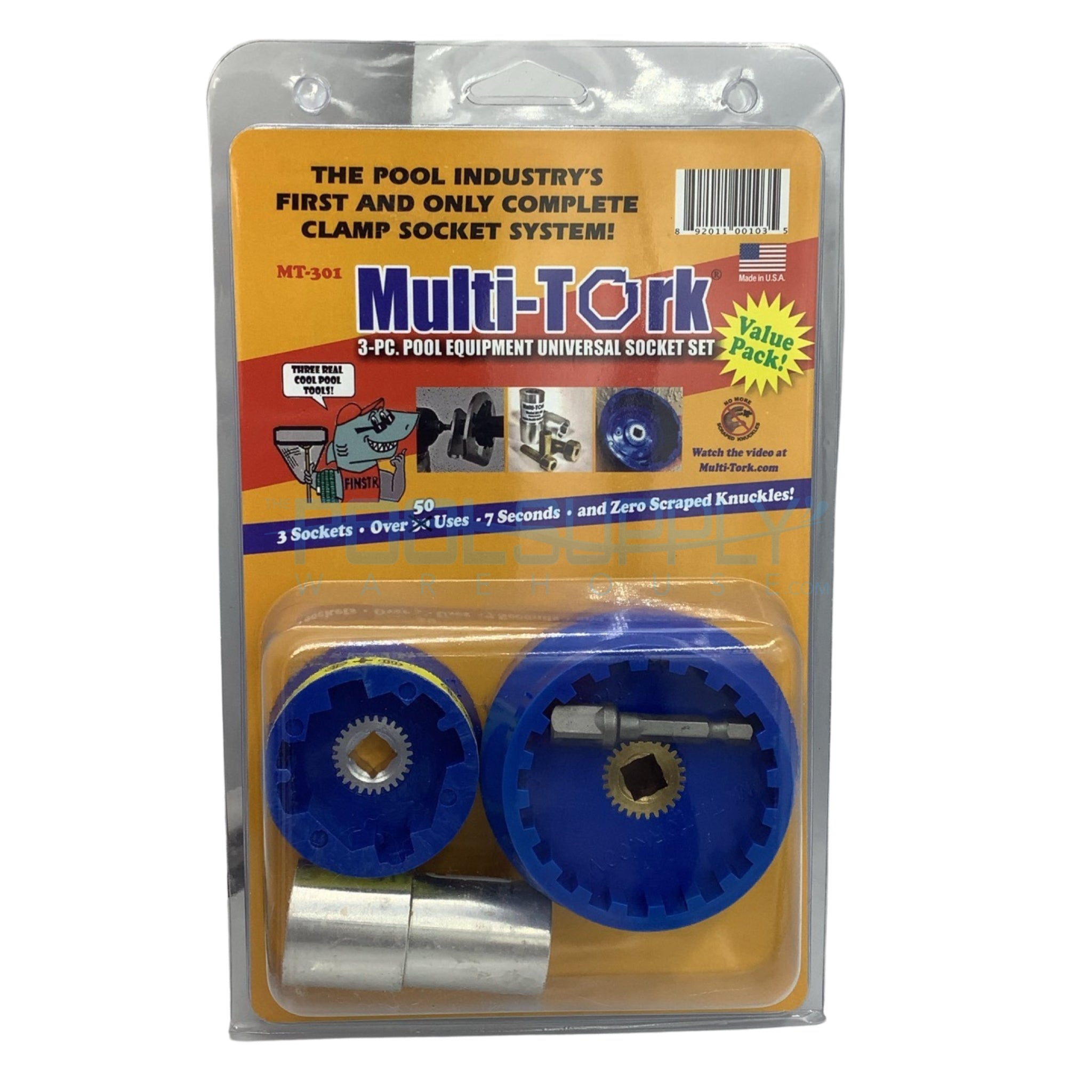 Multi-Tork All Metall Value Pack - MT-301 - The Pool Supply Warehouse