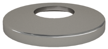 Permacast Round Escutcheon For 1-1/2 Inch OD Tubing, Stainless Steel - PE-0015-S