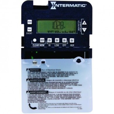 Intermatic 4 Circuit Digital Timer 2 Speed Capability - PE103 - The Pool Supply Warehouse