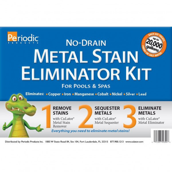 No-Drain Metal Stain Eliminator Kit - PER-MSEK-1 - The Pool Supply Warehouse