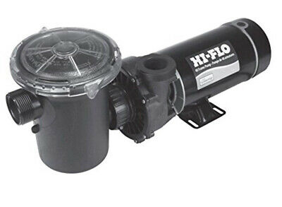 Waterway Plastics Hi-Flo II Horizontal Side Discharge 48-Frame Above-Ground Pool Pump - PH2150-6R