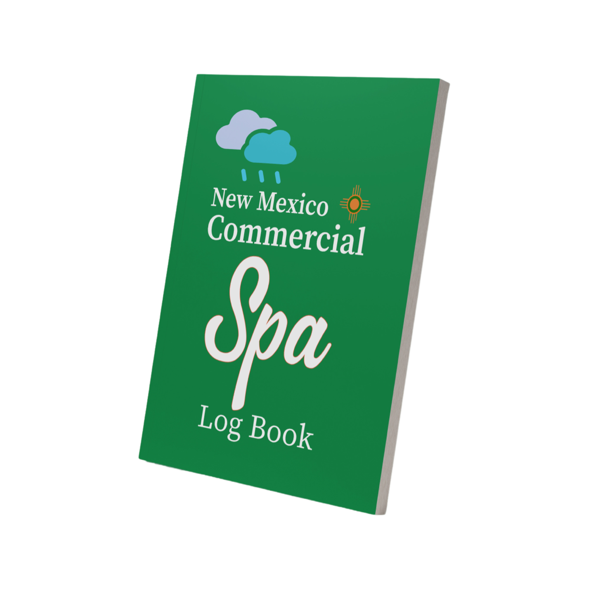 New Mexico Commercial Spa Log Book - Paperback